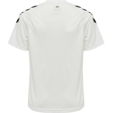 hummel Sport-Tshirt hmlCORE XK Core Poly (Interlock-Stoff) Kurzarm weiss Kinder