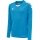 hummel Sport-Langarmshirt hmlCORE XK Poly Jersey (Interlock-Stoff) blau Kinder