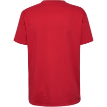 hummel Sport/Freizeit-Tshirt hmlGO 2.0 (Bio-Baumwolle, klassisch Design) Kurzarm rot Herren