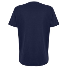 hummel Sport/Freizeit-Tshirt hmlGO 2.0 (Bio-Baumwolle, klassisch Design) Kurzarm marineblau Herren