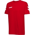 hummel Sport/Freizeit-Tshirt hmlGO Cotton (Baumwolle) Kurzarm rot Kinder