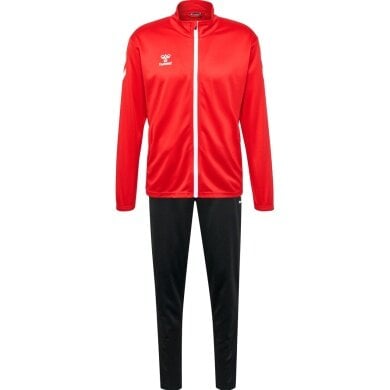 hummel Trainingsanzug hmlPROMO Suit (Jacke und Hose) rot/schwarz Herren