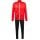 hummel Trainingsanzug hmlPROMO Suit (Jacke und Hose) rot/schwarz Herren