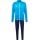 hummel Trainingsanzug hmlPROMO Suit (Jacke und Hose) hellblau/marineblau Herren