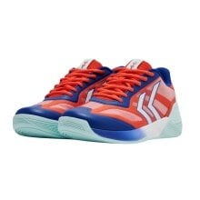 hummel Hallen-Indoorschuhe Algiz 25ICON rot/blau/weiss Herren