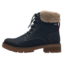 s.Oliver Winterstiefel 5-26227-43-805 - mit Innenfutter und seitlichen Reissverschluss - navyblau Damen