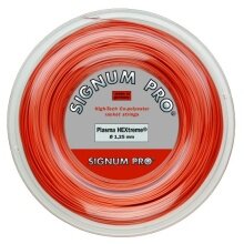 Signum Pro Tennissaite Plasma Hextreme (Haltbarkeit+Spin) orange 120m Rolle