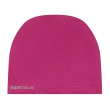 super natural Mütze Everyday Beanie (Merino-Mix) fuchsia - 1 Stück