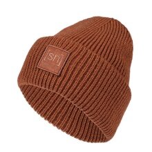 super natural Wintermütze Krissini Beanie (angenehmes Tragegefühl) braun Damen - 1 Stück