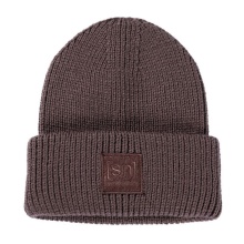 super natural Wintermütze Krissini Beanie (angenehmes Tragegefühl) dunkelbraun Damen - 1 Stück