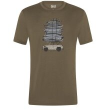 super natural Freizeit-Tshirt Surf Trip Tee - braun Herren