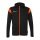 uhlsport Kapuzenjacke Squad 27 Track (Full-Zip) schwarz/orange Herren