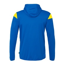 uhlsport Kapuzenjacke Squad 27 Track (Full-Zip) azurblau/gelb Kinder