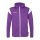 uhlsport Kapuzenjacke Squad 27 Track (Full-Zip) violett/weiss Herren