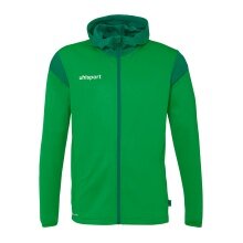 uhlsport Kapuzenjacke Squad 27 Track (Full-Zip) grün Kinder