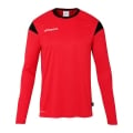 uhlsport Langarmshirt Squad 27 (100% Polyester) rot/schwarz Herren