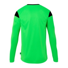 uhlsport Langarmshirt Squad 27 (100% Polyester) neongrün/schwarz Herren