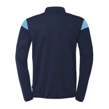 uhlsport Langarmshirt Ziptop Squad 27 (Stehkragen) marineblau/skyblau Herren