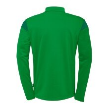 uhlsport Langarmshirt Ziptop Squad 27 (Stehkragen) grün Herren