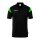 uhlsport Sport-Polo Squad 27 (100% rec. Polyester) schwarz/grün Herren