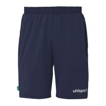 uhlsport Sporthose Essential Tech Short (elastischer Bund mit Kordelzug) kurz marineblau Herren