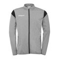 uhlsport Trainingsjacke Squad 27 (Full-Zip) grau/schwarz Herren