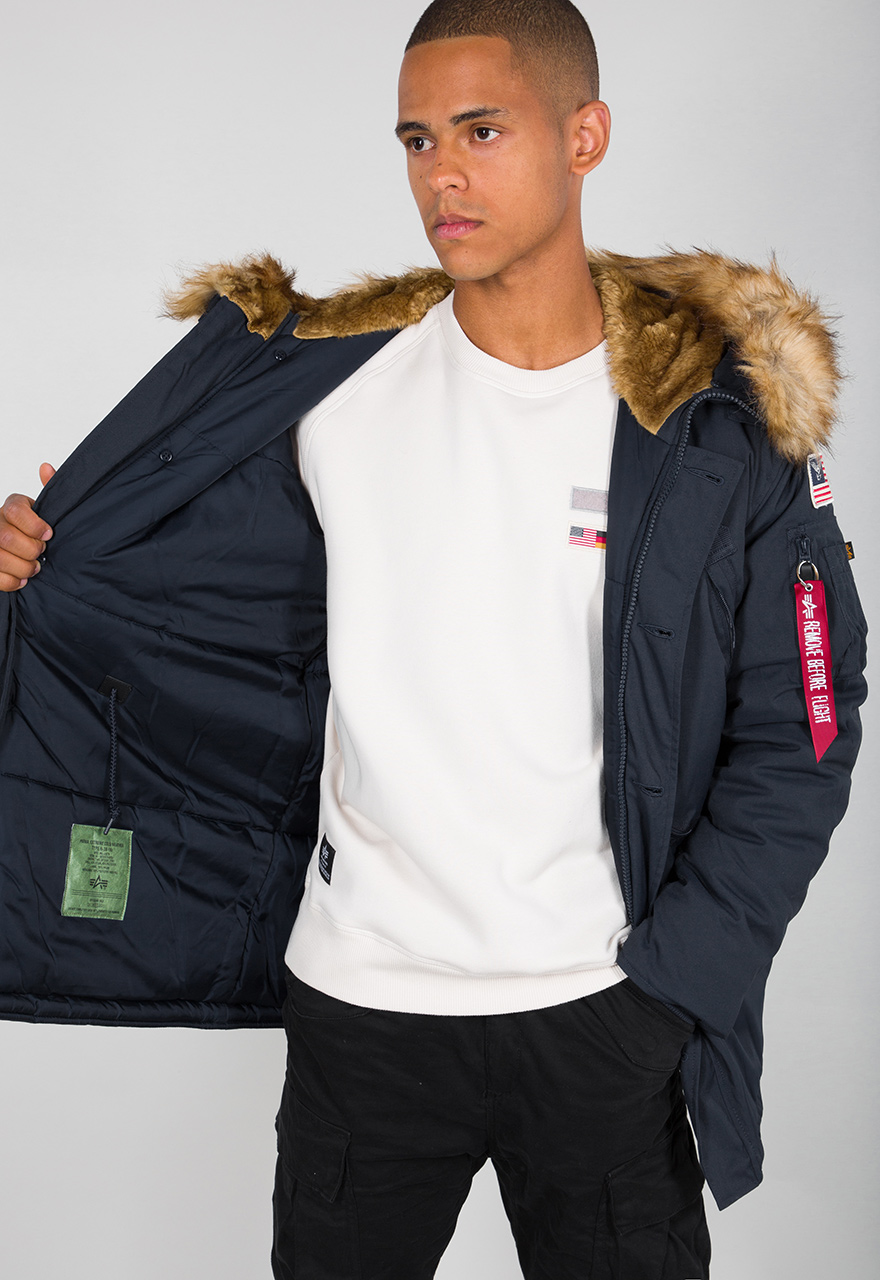 alpha industries polar jacket