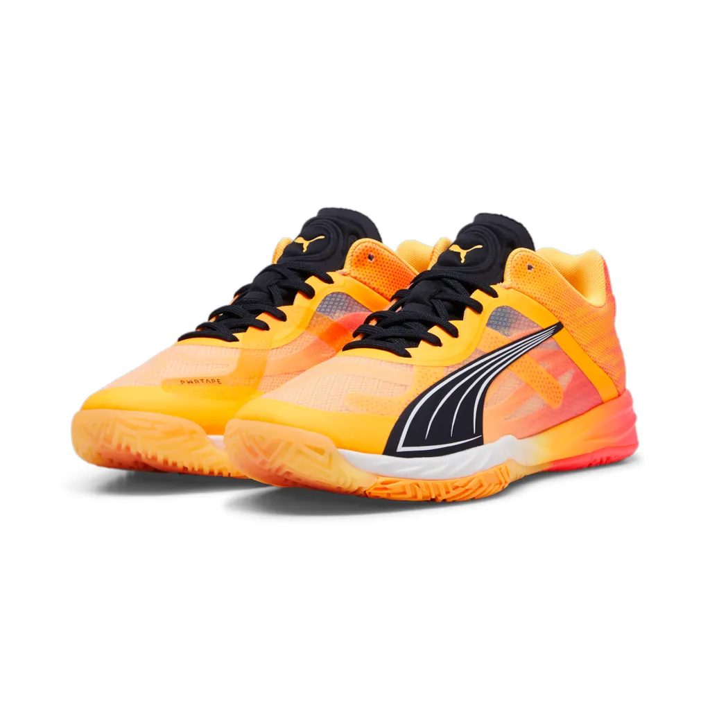 Puma Hallen-Indoorschuhe Accelerate Nitro SQD orange Herren