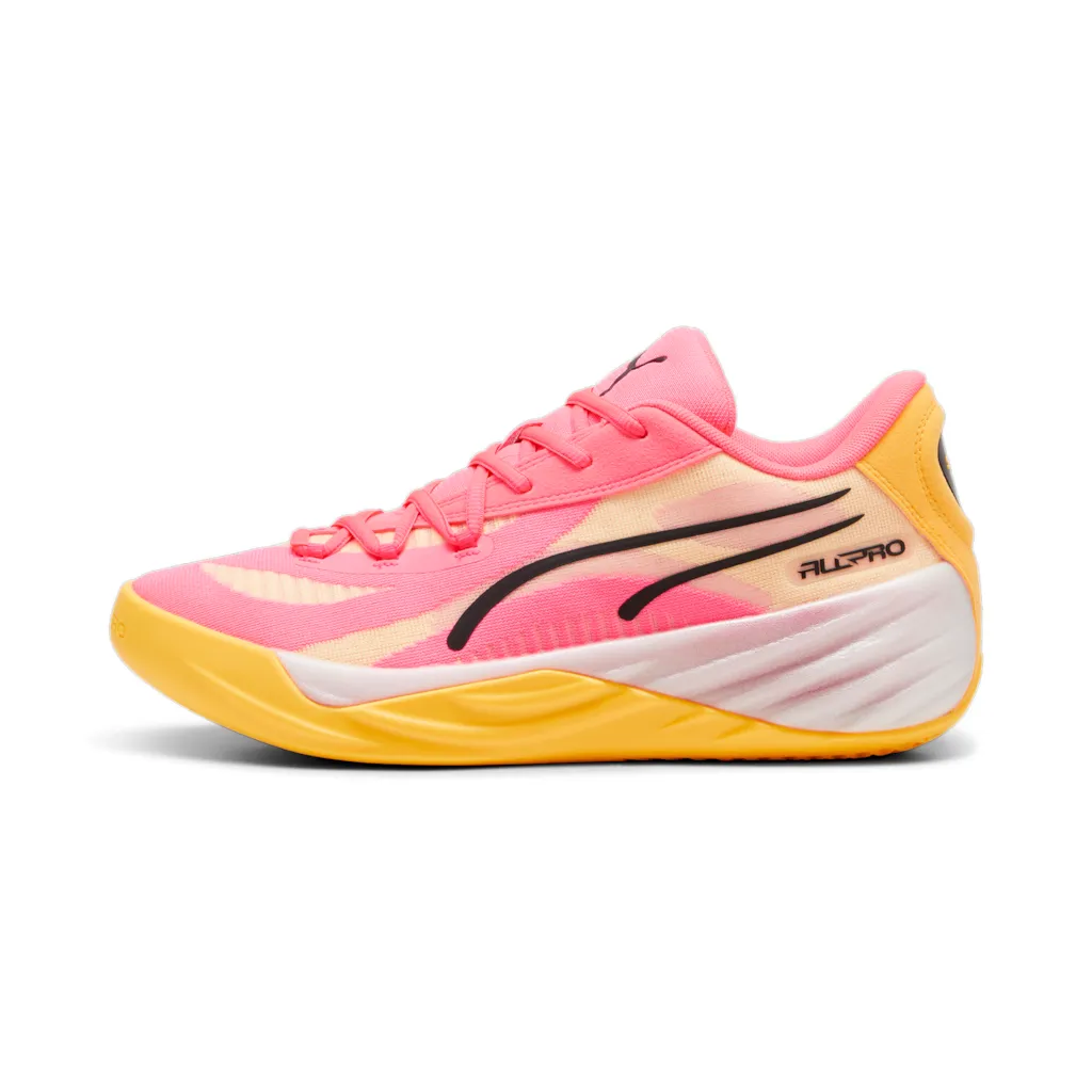 Puma Hallen-Indoorschuhe All-Pro Nitro (Basketball) orange/pink Herren