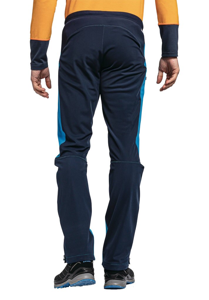 Schöffel Softshell-Wanderhose Rinnen Pant (hohe bestellen online Bund) Herren Atmungsaktivität, blau elastischer