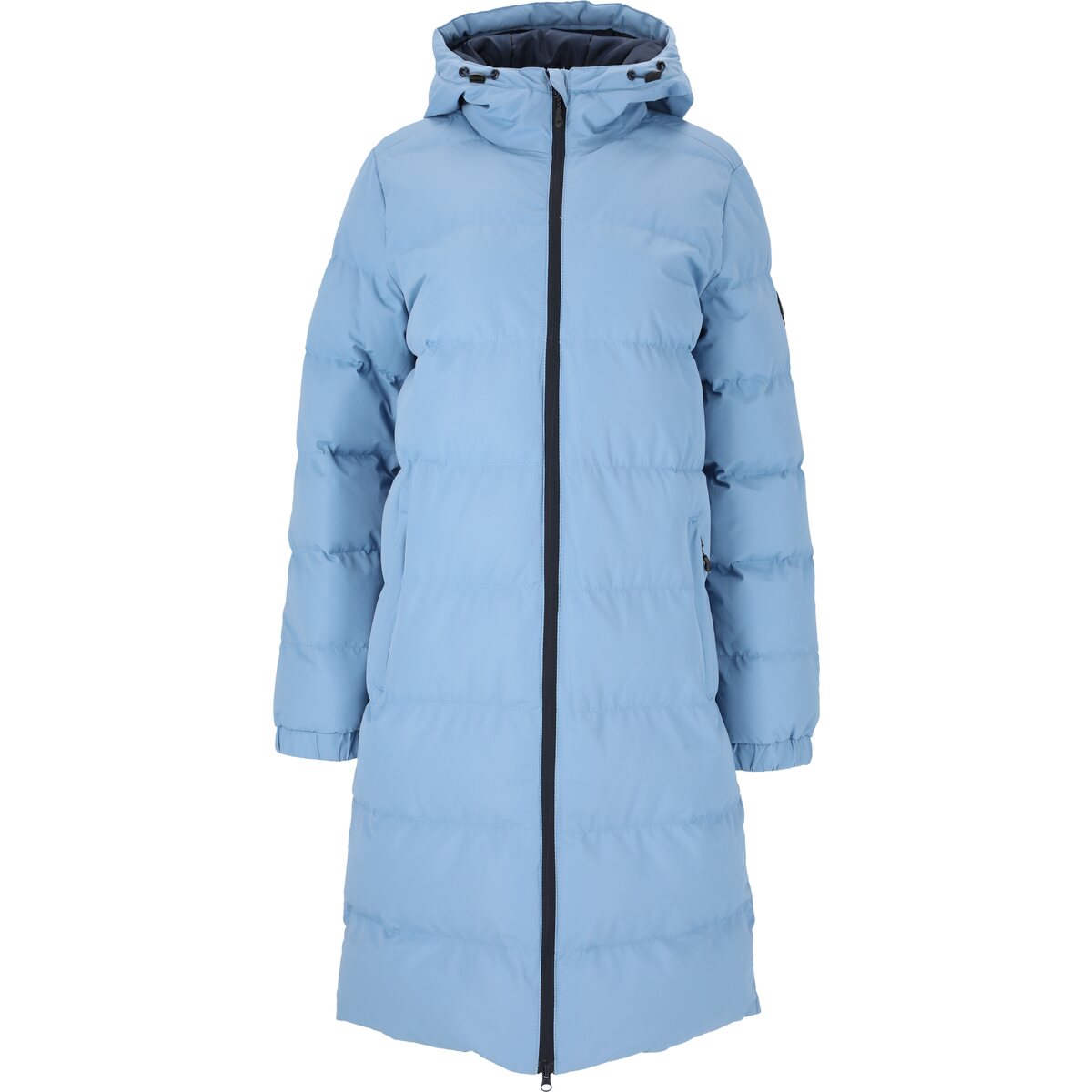 Abella hellblau Long warm, atmungsaktiv) Winter-Steppmantel bestellen (Kapuze, Padded Damen online Whistler