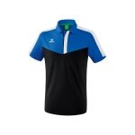 Erima Sport-Polo Squad (100% Polyester) royalblau/schwarz Herren