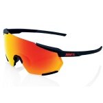 100% Sport Sonnenbrille Racetrap 3.0 HiPER Lens schwarz - 1 Brille mit Hardcase