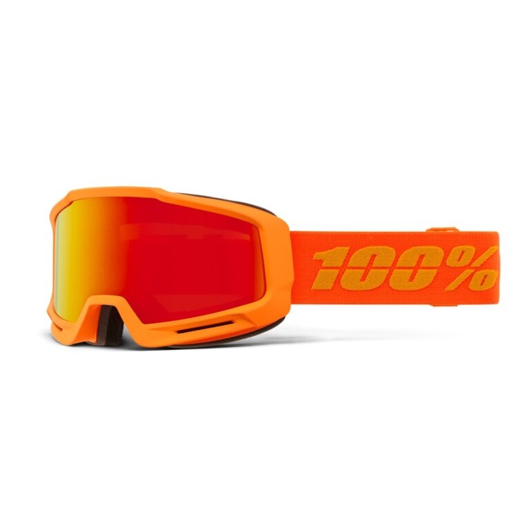 100% Skibrille Okan HiPER Red Mirror Lens orange - 1 Brille