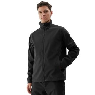 4F Softshelljacke M284 Softshell (Stehkragen, wasserabweisend) schwarz Herren