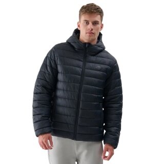 4F Winter-Steppjacke M484 Down Jacket mit Kapuze (wärmend dank Daunenfüllung) schwarz Herren