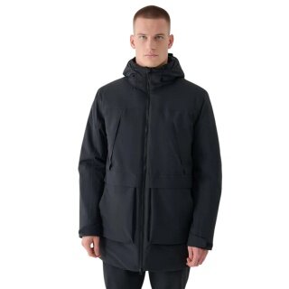 4F Übergangsjacke Technical M563 (Parka, wasserabweisend) schwarz Herren