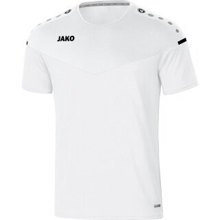 JAKO Sport-Tshirt Champ 2.0 (100% Polyester) weiss Kinder