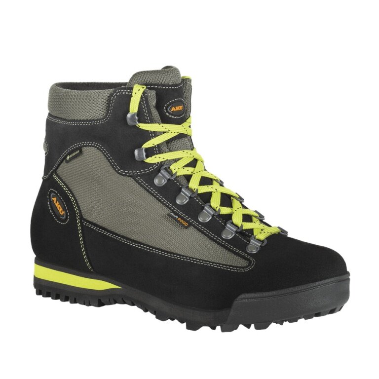 AKU Wanderschuhe Slope GTX (Trekking, wasserdicht) anthrazitgrau/lime Herren