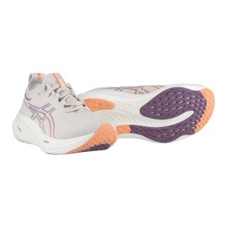 Asics Laufschuhe Gel Nimbus 26 2024 (Dämpfung) beige/orange Damen