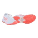 Asics Tennisschuhe Gel Game 9 Clay/Sandplatz 2024 weiss/korallrot Damen