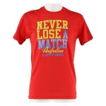 Australian Tshirt Never Lose rot Herren