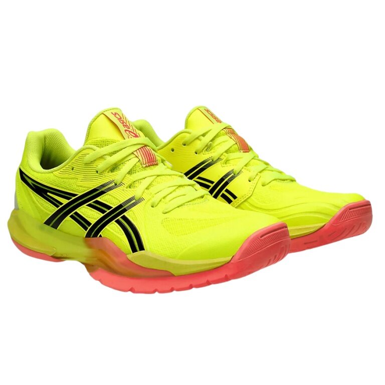 Asics Hallen Indoorschuhe Powerbreak FF Paris Stabilitat gelb Herren