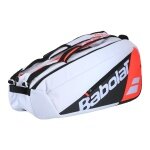 Babolat Tennis-Racketbag (Schlägertasche, 2 Hauptfächer) Pure Strike weiss 6er