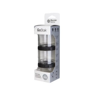 BlenderBottle Behälter GoStak 100ml schwarz 3er