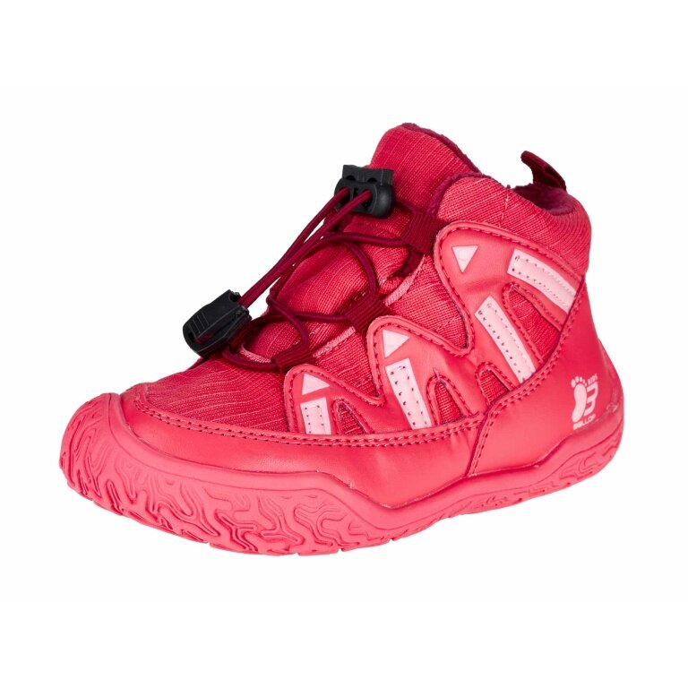 Ballop Barfussschuhe Sneaker Intense W (flexible Sohle, wasserabweisend) rot Kinder