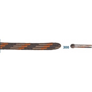 Barth Schnürsenkel Bergsport halbrund orange/beige/grau 150cm