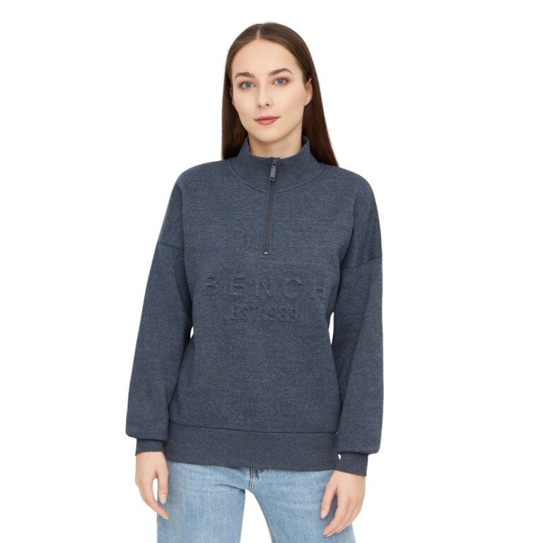 Bench Pullover Miffy (Half-Zip) navyblau Damen