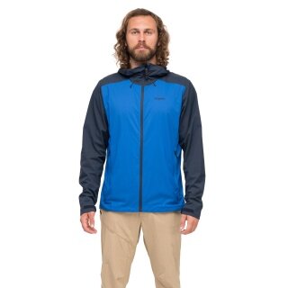 Bergans Windbreakerjacke Rabot Windbreaker (maximaler Bewegungsfreiheit, Schutz vor Wind) blau Herren