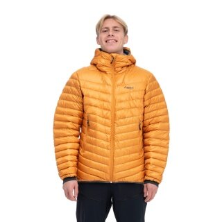 Bergans Winter-Daunenjacke Senja Light Down Hood (leicht, warm) gold Herren